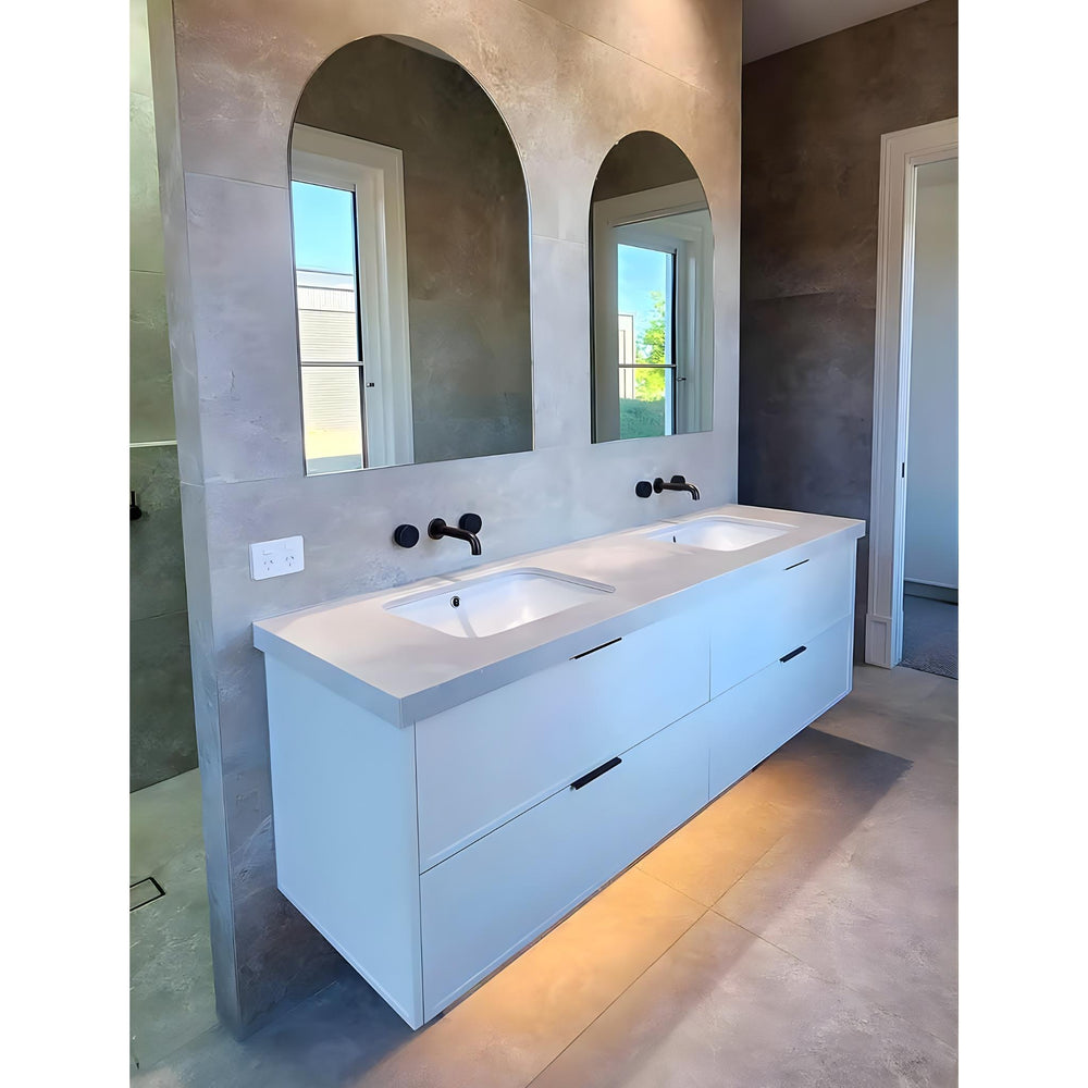 TURNER HASTINGS FINO UNDER COUNTER FIRECLAY BASIN GLOSS WHITE 550MM