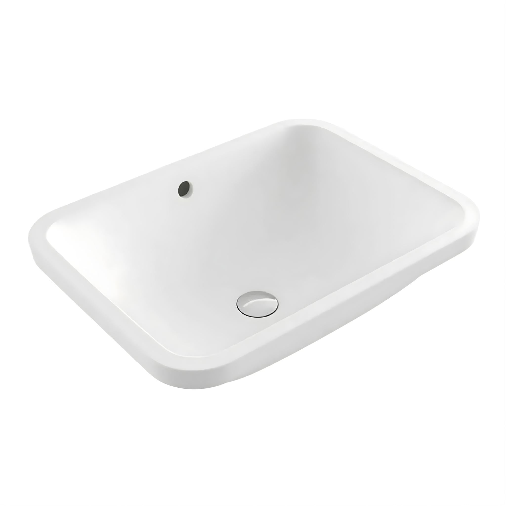 TURNER HASTINGS FINO UNDER COUNTER FIRECLAY BASIN MATTE WHITE 550MM
