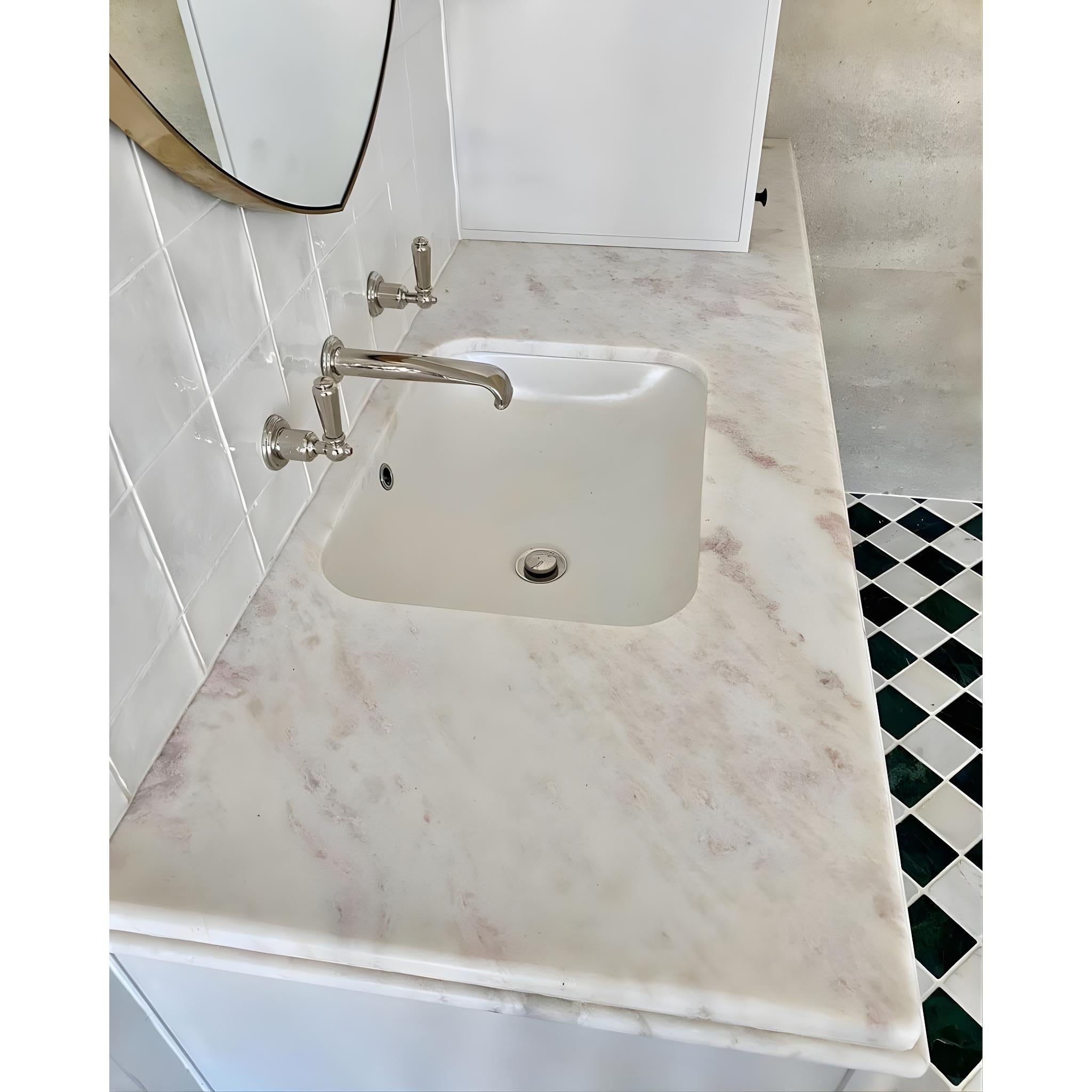 TURNER HASTINGS FINO UNDER COUNTER FIRECLAY BASIN MATTE WHITE 550MM