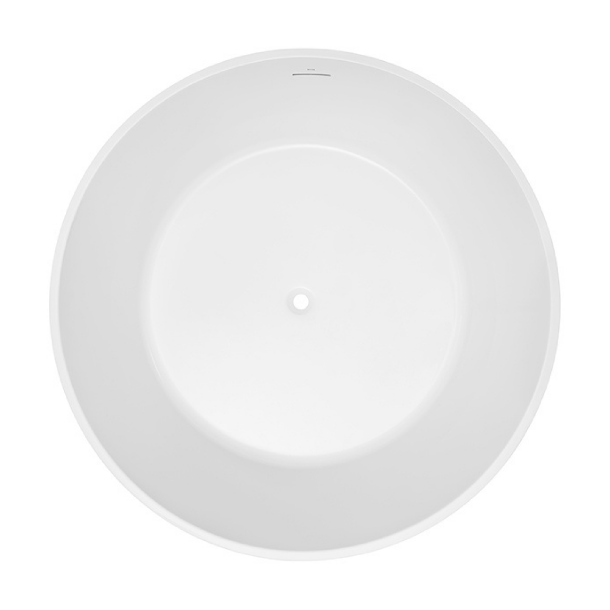 DECINA FLORENCIA FREESTANDING BATH WITH INTEGRATED OVERFLOW GLOSS WHITE 1400MM