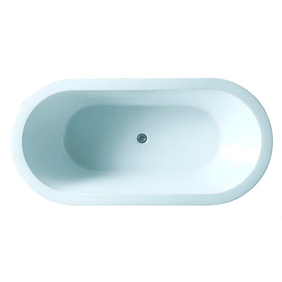 BROADWAY FLORENTINE BATH WHITE 1720MM