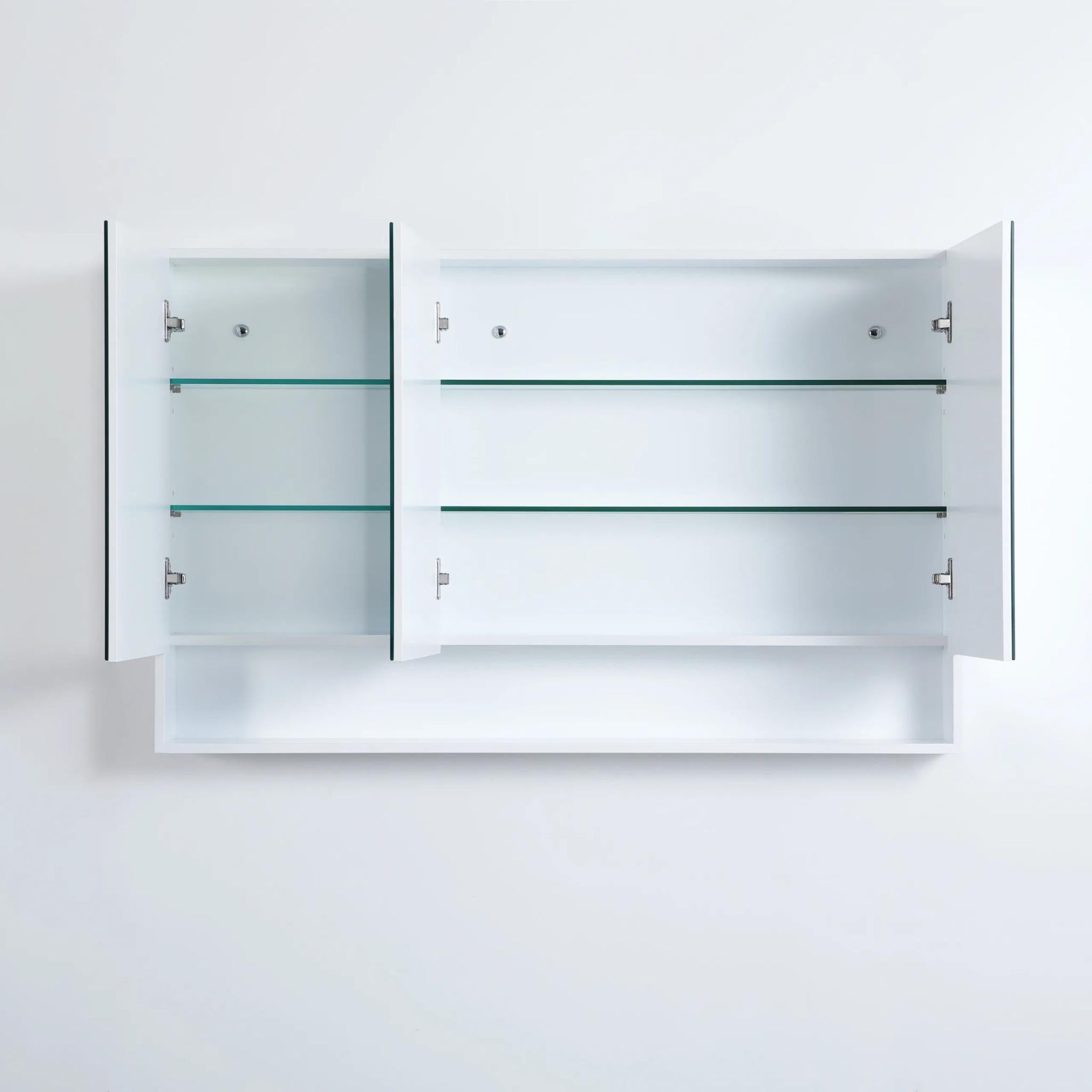 CETO FREMANTLE WHITE SHAVING CABINET 1198MM X 750MM