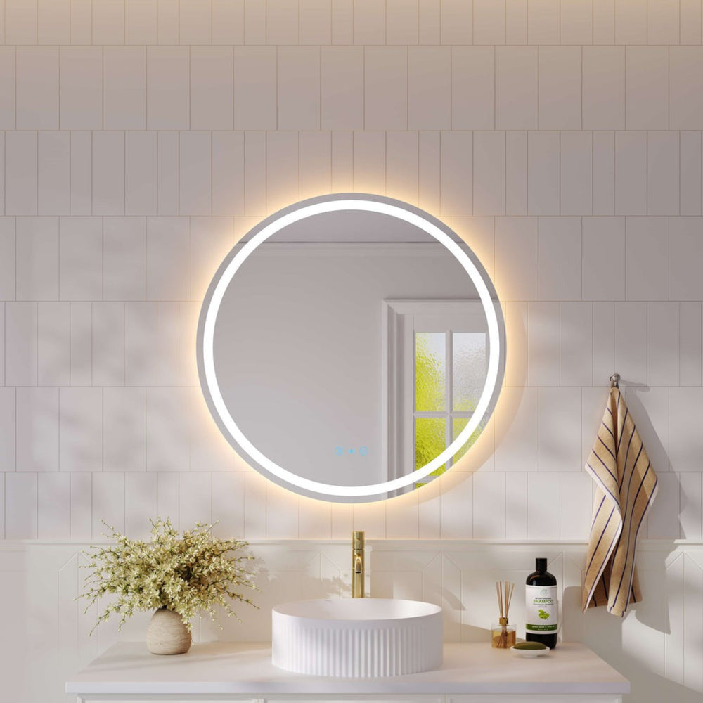 MERCIO FREYA FRAMELESS ROUND LED MIRROR 600X600MM