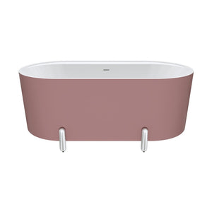 FIENZA ALUCA FREESTANDING BATH MATTE ROUGE (AVAILABLE IN 1500MM AND 1700MM)