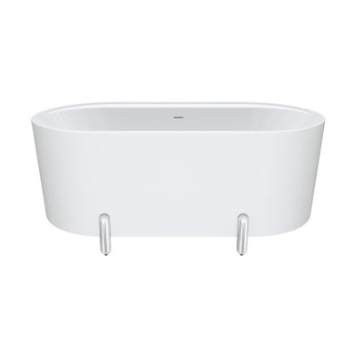 FIENZA ALUCA FREESTANDING BATH MATTE WHITE (AVAILABLE IN 1500MM AND 1700MM)