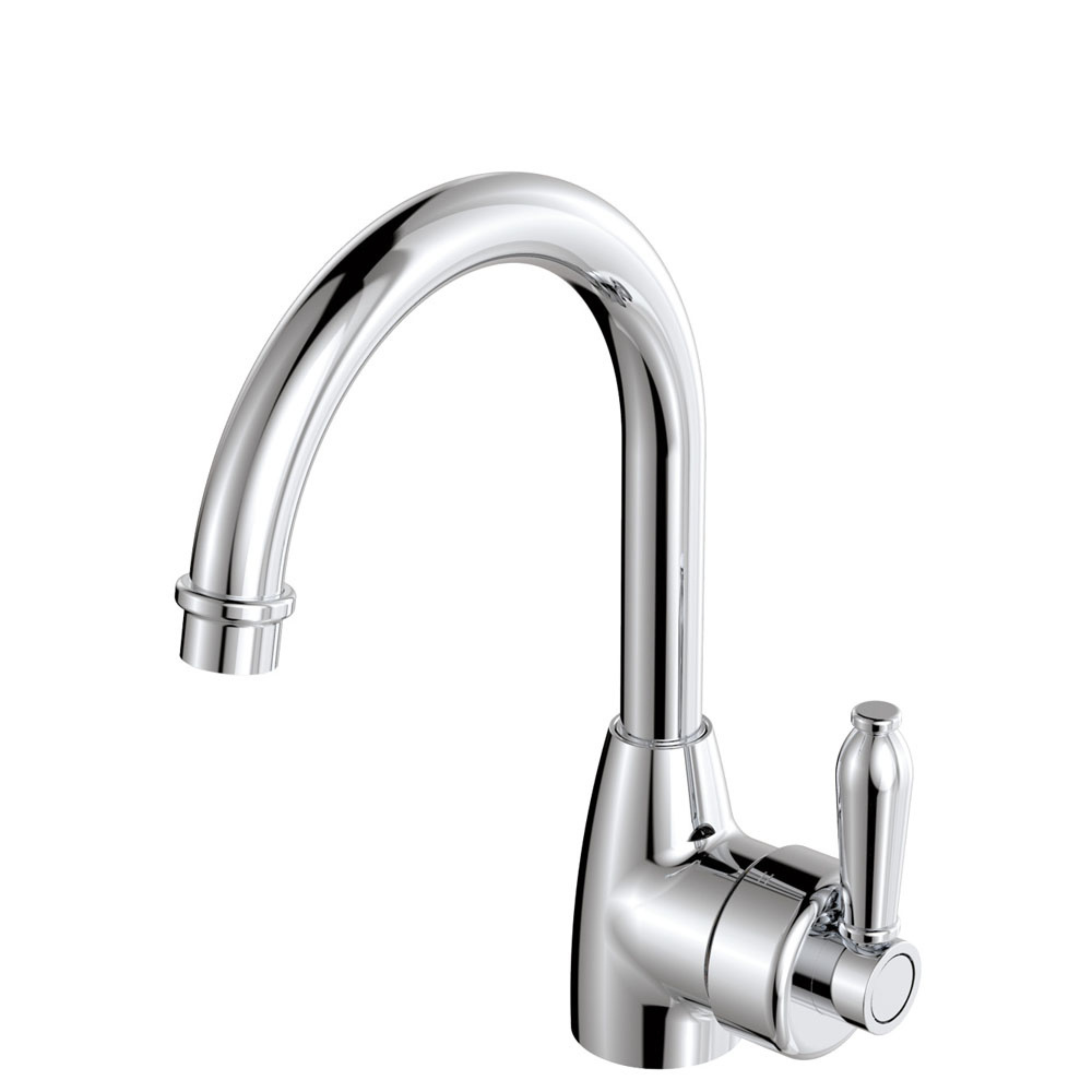 FIENZA ELEANOR GOOSENECK BASIN MIXER 264MM CHROME