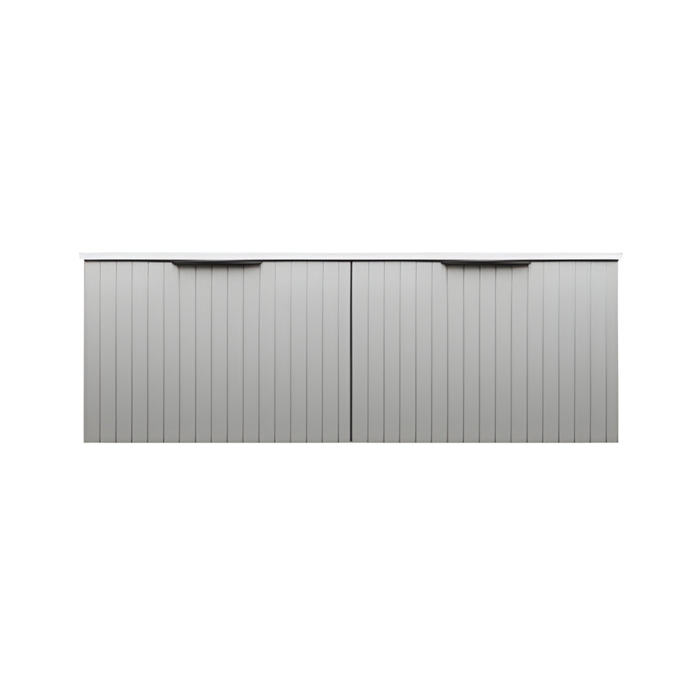 FIENZA BAYVIEW STONE GREY MATTE 1200MM SINGLE BOWL WALL HUNG VANITY