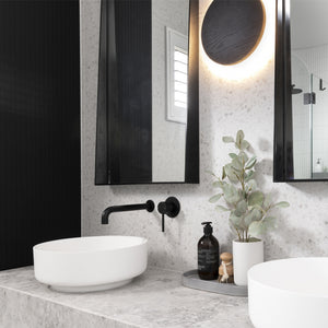 NERO DOLCE BASIN / BATH SPOUT 215MM MATTE BLACK
