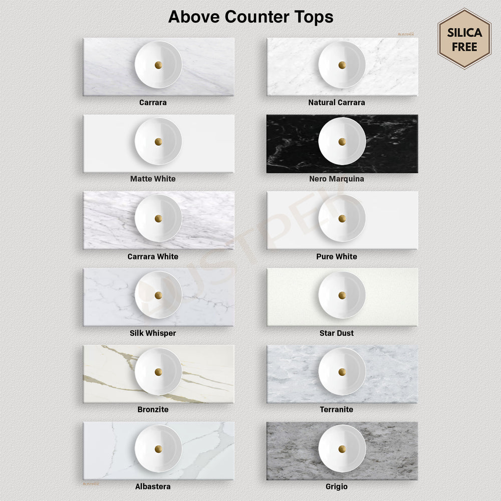 INFINITY THENA WHITE 600MM SINGLE BOWL WALL HUNG VANITY