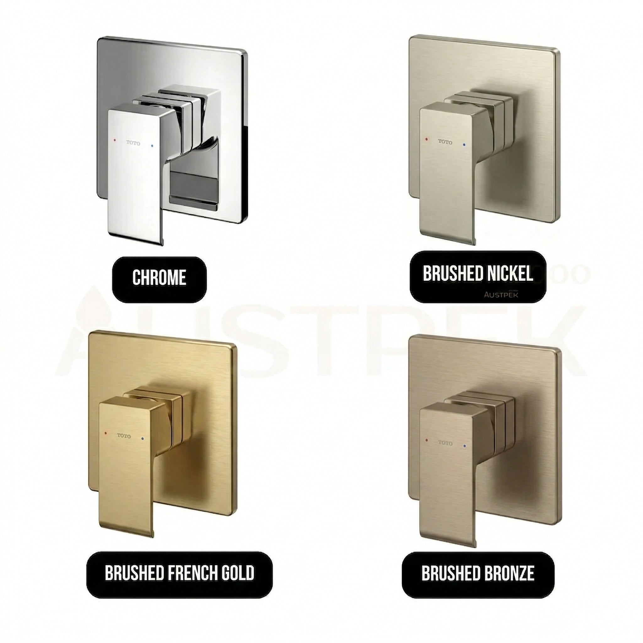 TOTO GC WALL MIXER FULL KIT 130MM CHROME