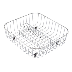 OLIVERI NU PETITE MAIN BOWL DRAINER BASKET 400MM CHROME