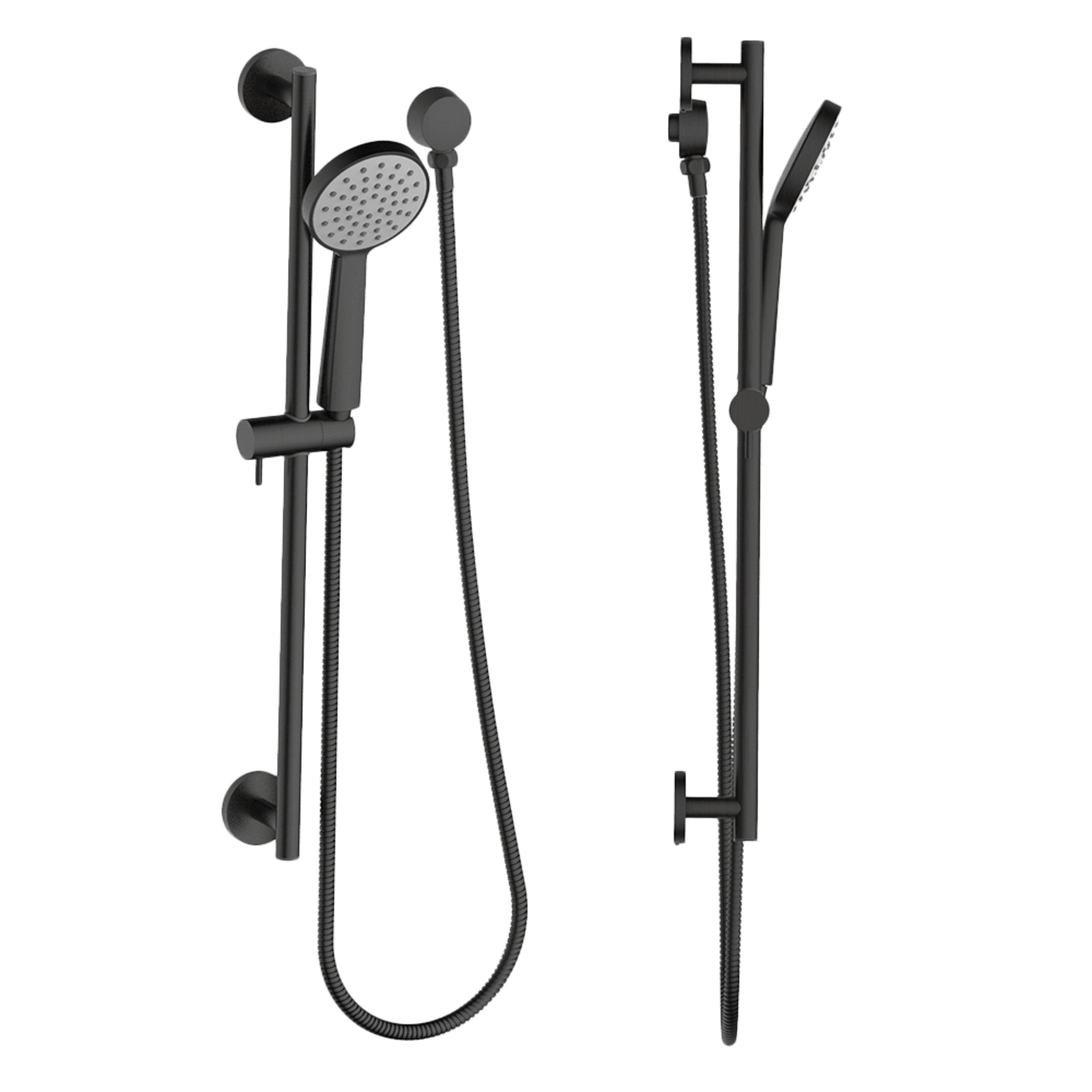 GARETH ASHTON SHOWER ON RAIL 660MM BLACK