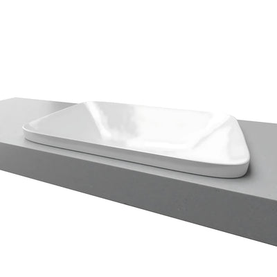 TIMBERLINE GEORGE INSET BASIN GLOSS WHITE 600MM