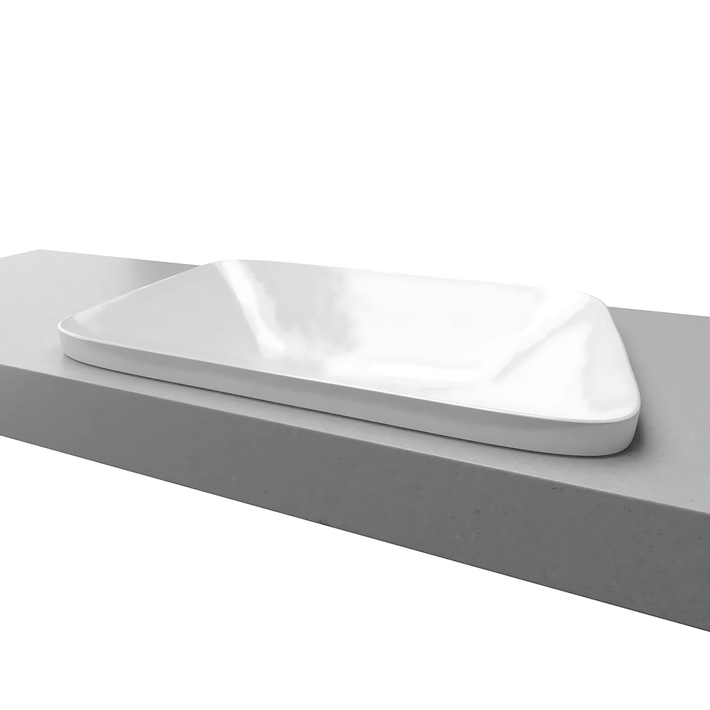 TIMBERLINE GEORGE INSET BASIN GLOSS WHITE 600MM