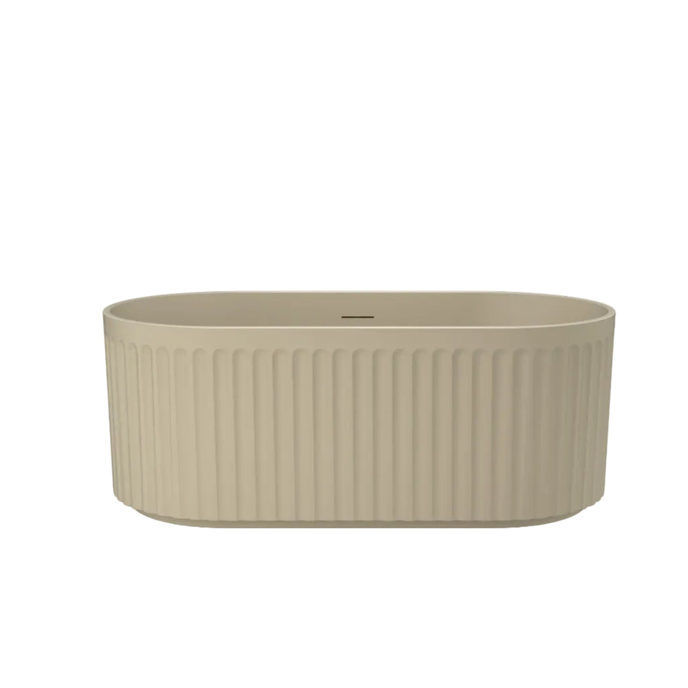 Linsol Georg Freestanding Bath with Overflow Ginger 1700mm