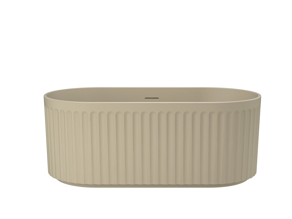 Linsol Georg Freestanding Bath with Overflow Ginger 1500mm