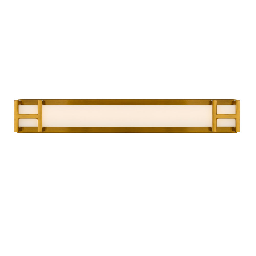 TELBIX GILSON VANITY LED WALL LIGHT ANTIQUE GOLD 415MM