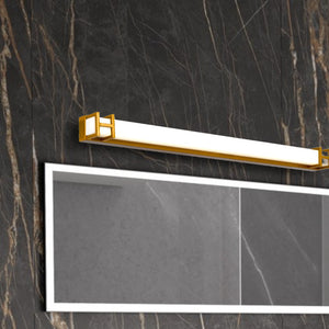 TELBIX GILSON VANITY LED WALL LIGHT ANTIQUE GOLD 615MM