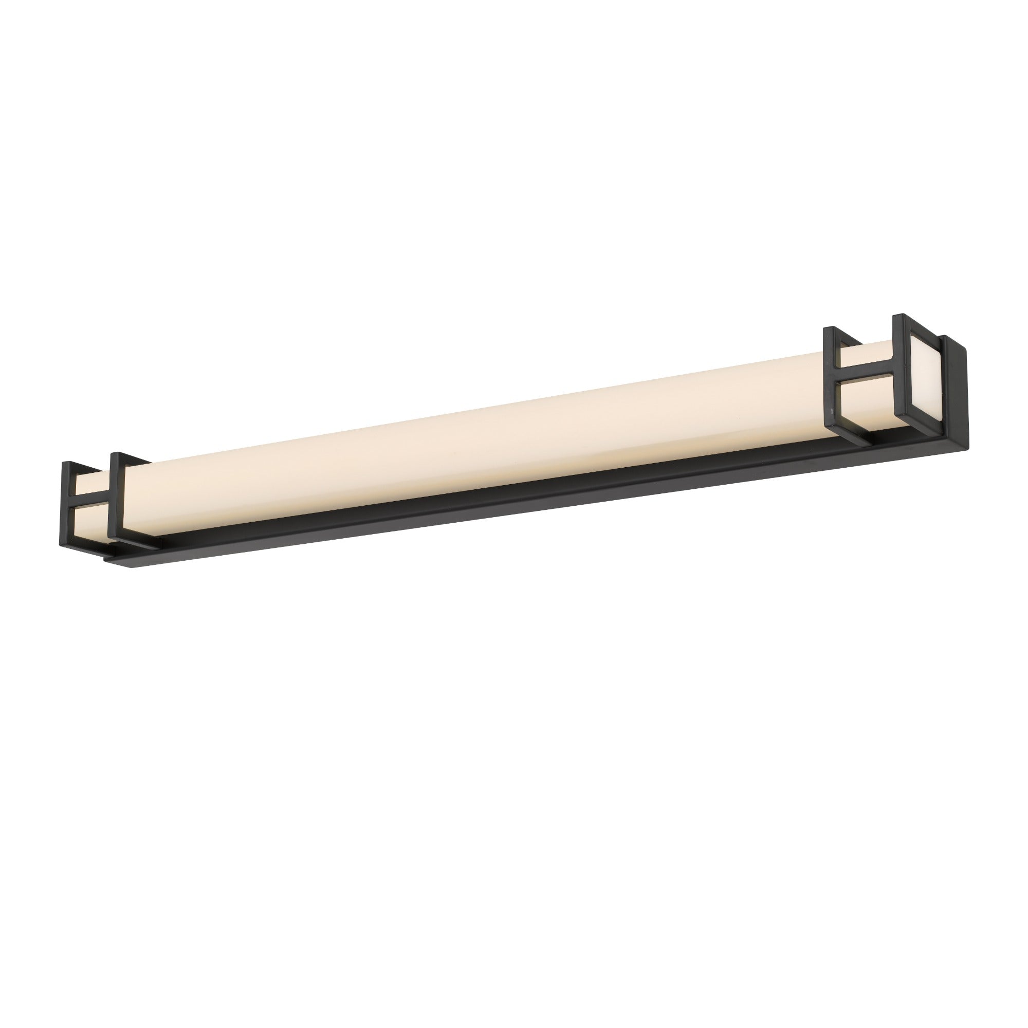 TELBIX GILSON VANITY LED WALL LIGHT BLACK 615MM