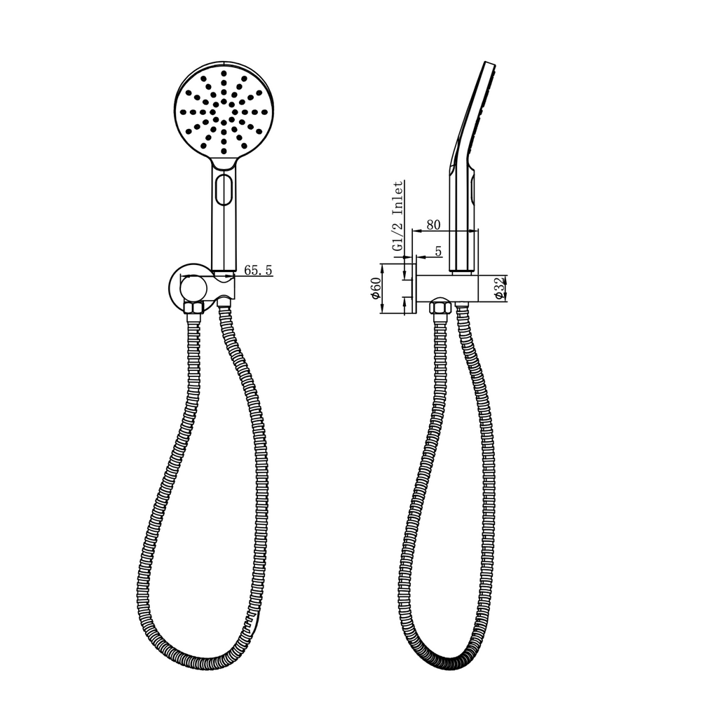 Linsol Giulia Swivel Wall Bracket Set Multifunction