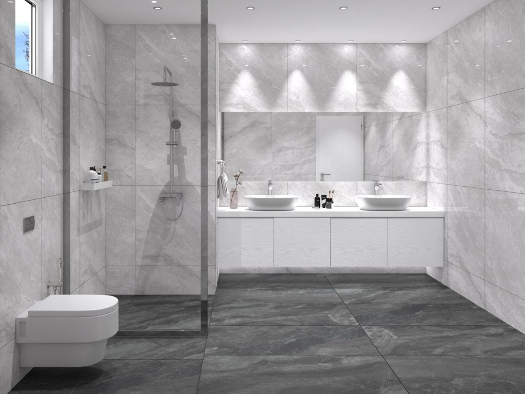 NIRO GRANITE LEGACY STEEL GREY MATTE 600X1200MM RECTANGULAR TILE (PER BOX)