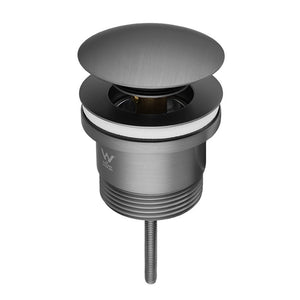 AQUAPERLA UNIVERSAL POP UP WASTE GUN METAL