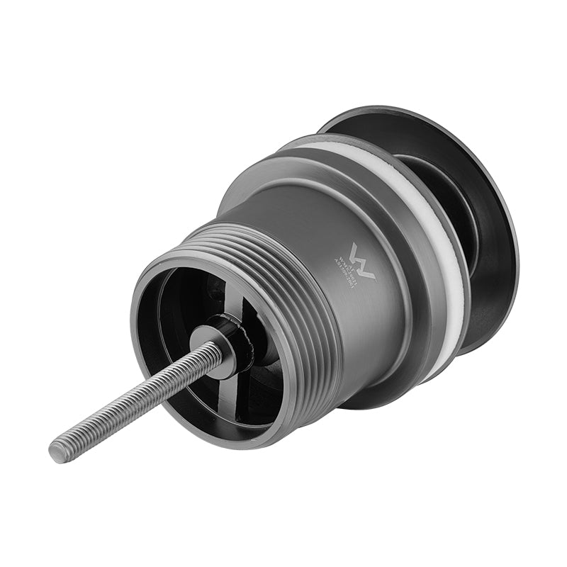 AQUAPERLA UNIVERSAL POP UP WASTE GUN METAL