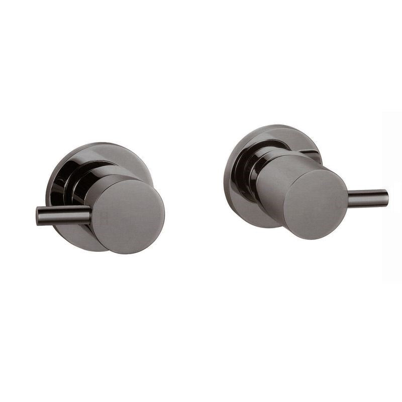 AQUAPERLA WALL TAP GUN METAL