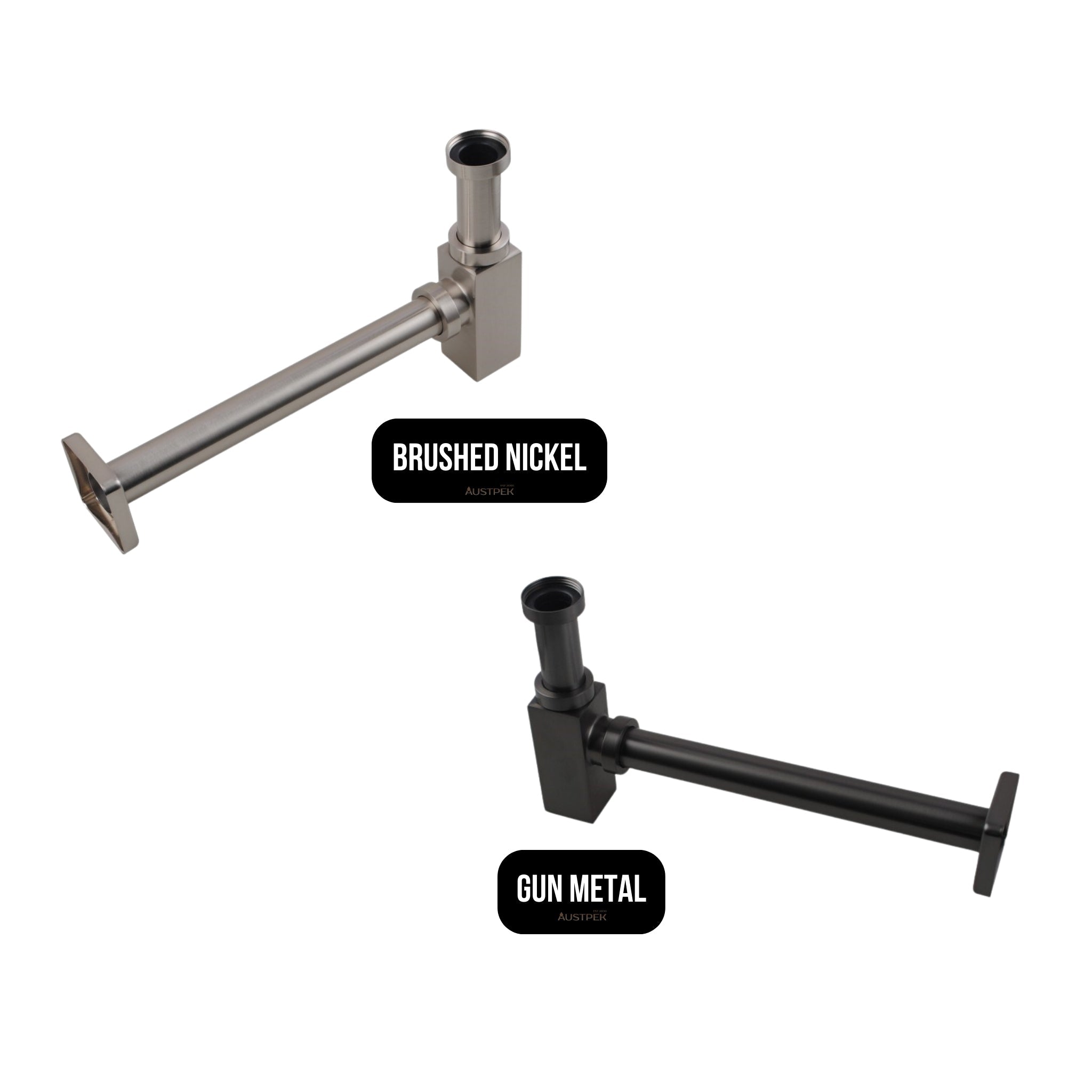 AQUAPERLA BOTTLE TRAP 110MM GUN METAL