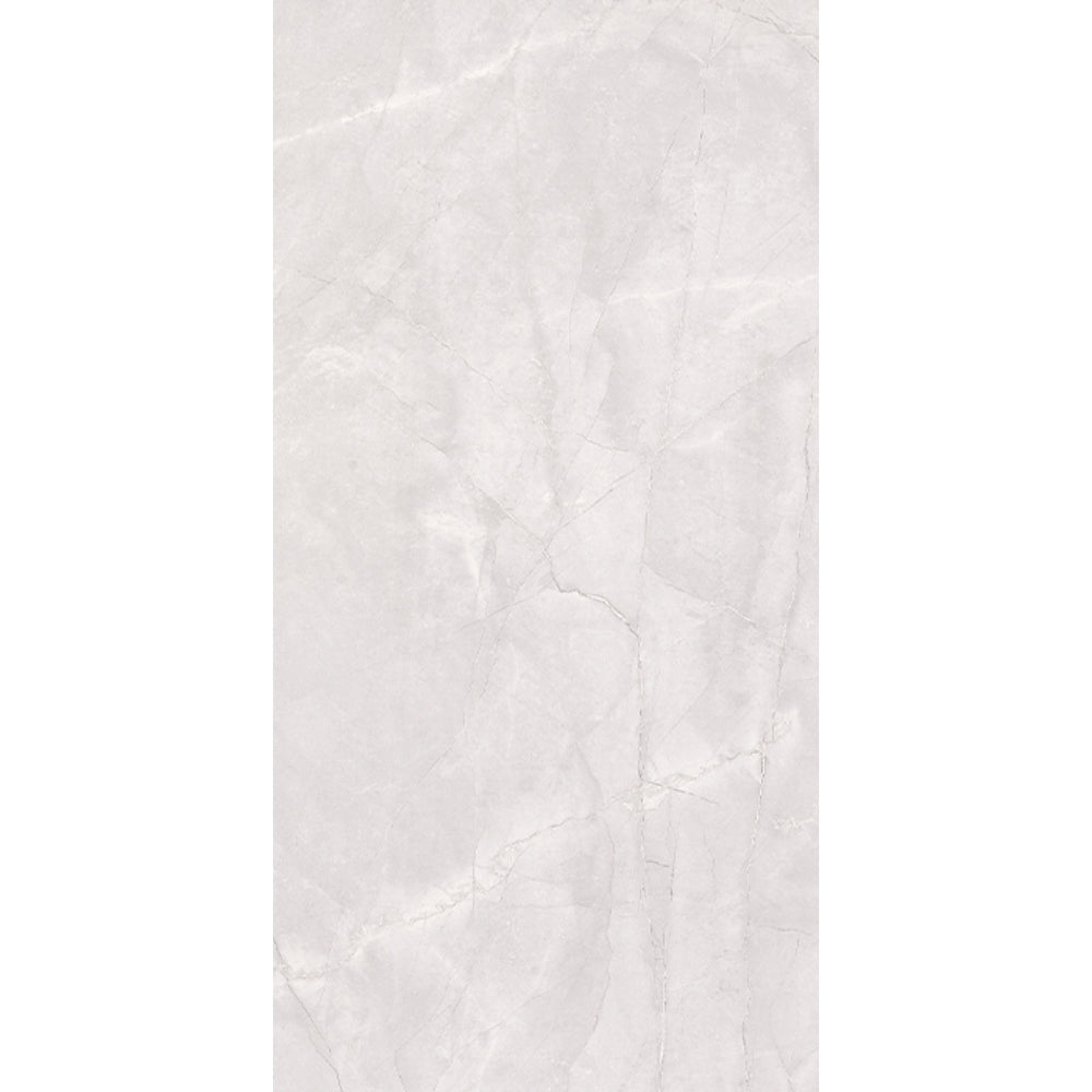 EVERSTONE EUROMARMO ICE GREY POLISHED 1200X600MM RECTANGLE TILE (PER BOX)
