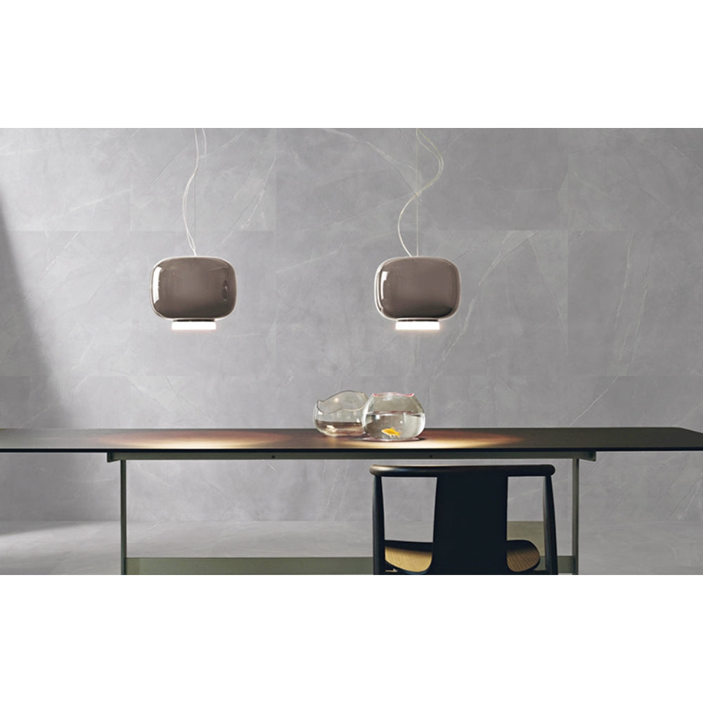 EVERSTONE EUROMARMO ICE GREY POLISHED 300X300MM SQUARE TILE (PER BOX)