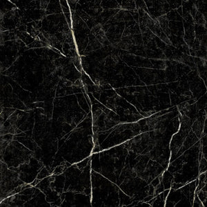 EVERSTONE EUROMARMO NERO MARQUINA POLISHED 600X600MM SQUARE TILE (PER BOX)
