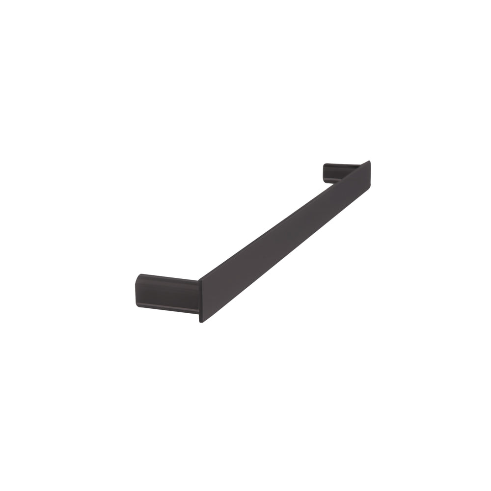LINKWARE GABE SINGLE NON-HEATED TOWEL RAIL GUN METAL (AVAILABLE IN 600MM AND 800MM)
