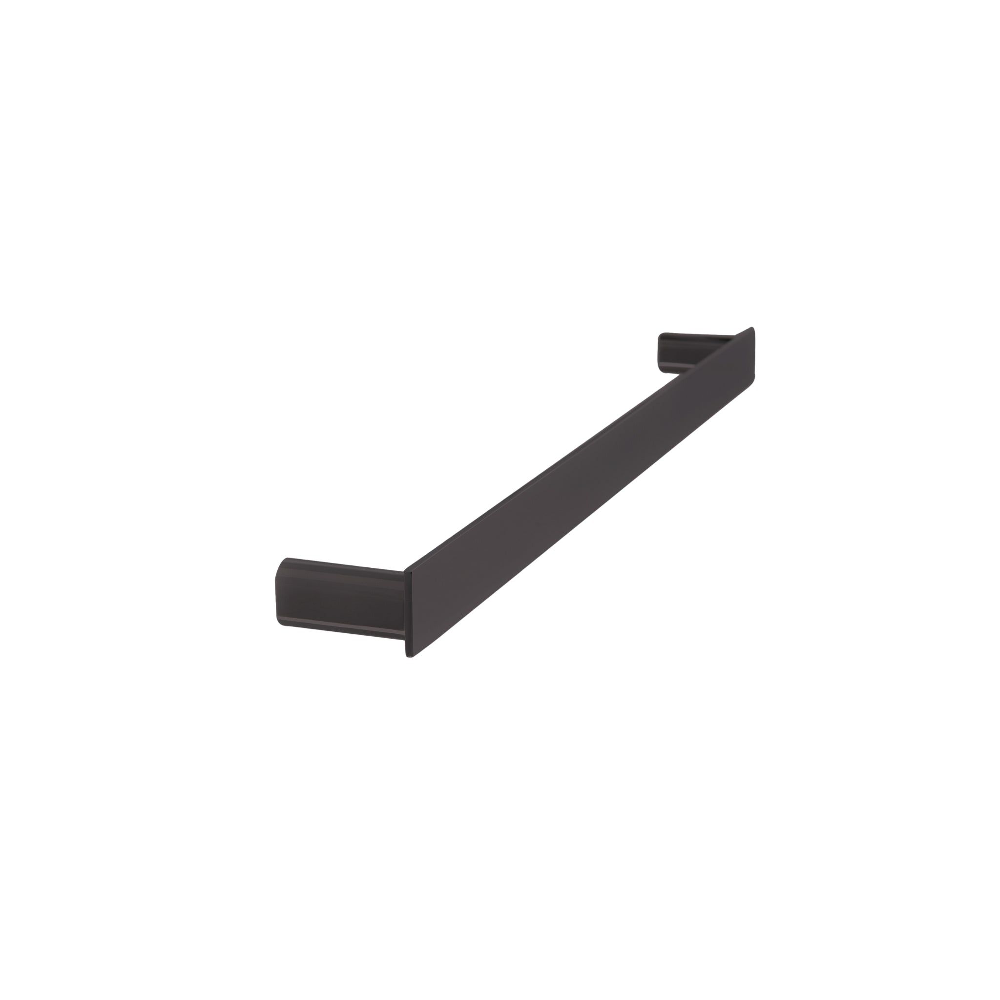 LINKWARE GABE SINGLE NON-HEATED TOWEL RAIL GUN METAL (AVAILABLE IN 600MM AND 800MM)