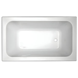 BROADWAY GRANDISIMO BUILT-IN FREESTANDING BATHTUB WHITE 1400MM