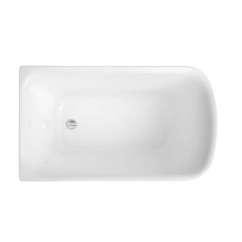 MERCIO HARVARD LEFT CORNER BATHTUB GLOSS WHITE (AVAILABLE IN 1000MM, 1100MM AND 1300MM)