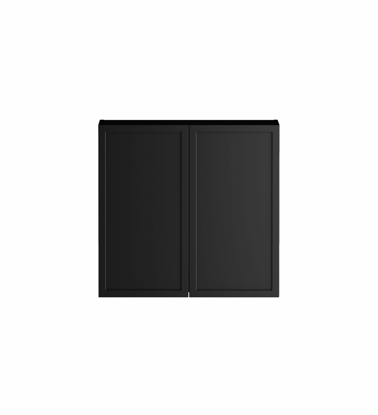 OTTI HAMPSHIRE MATTE BLACK 1300MM LAUNDRY AND WALL CABINET WITH STONE TOP & SINK (PACKAGE-A)