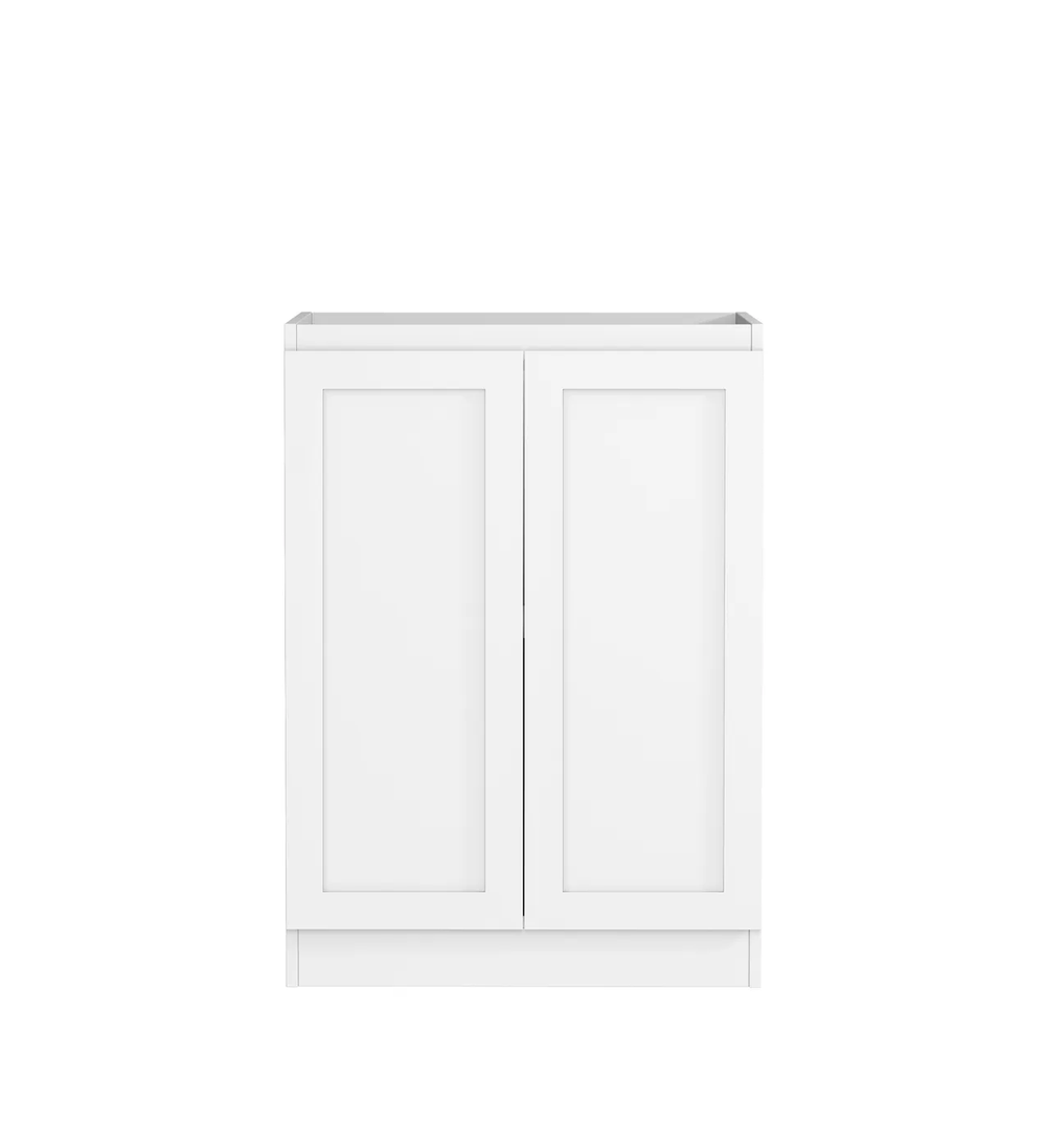 OTTI HAMPSHIRE MATTE WHITE 650MM MINI LAUNDRY CABINET