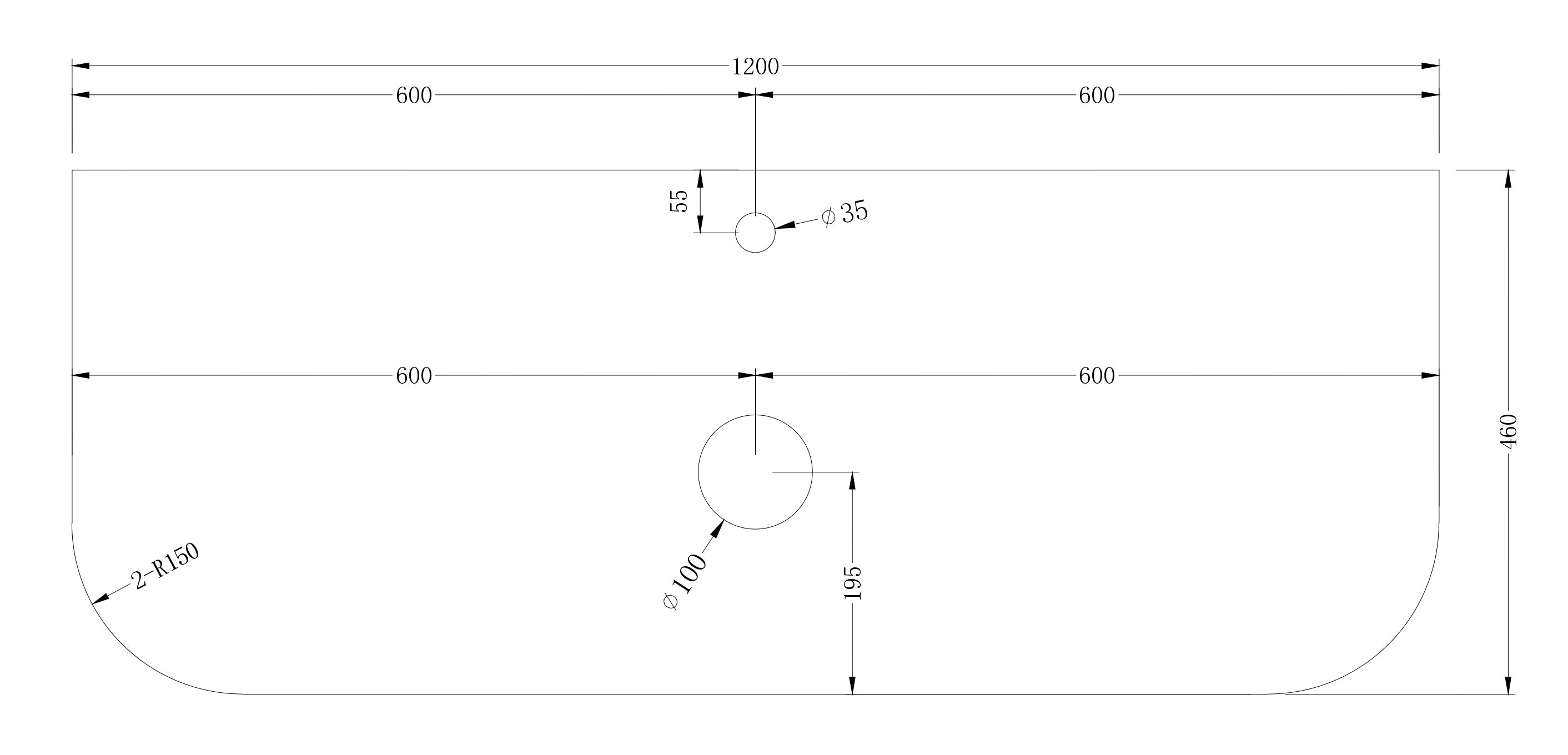 ORIO HAYMAN MATTE WHITE FLUTED 1200MM CURVE SINGLE BOWL WALL HUNG VANITY