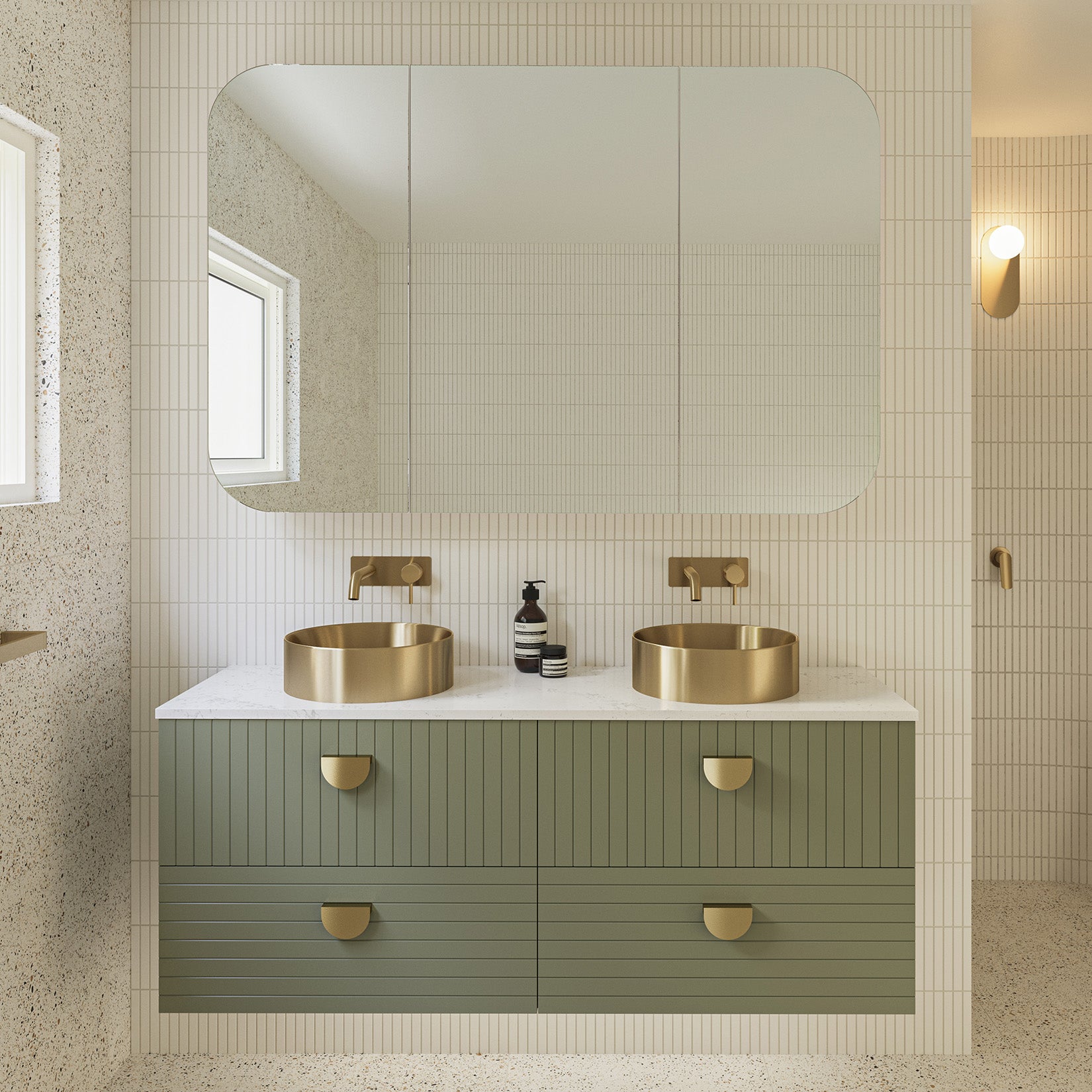 TIMBERLINE HENLEY CUSTOM WALL HUNG VANITY (ALL SIZING)