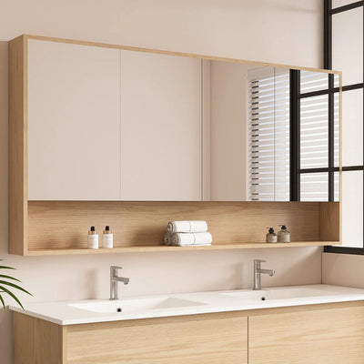AQUAPERLA HERA TAS OAK SHAVING CABINET 1500X780MM
