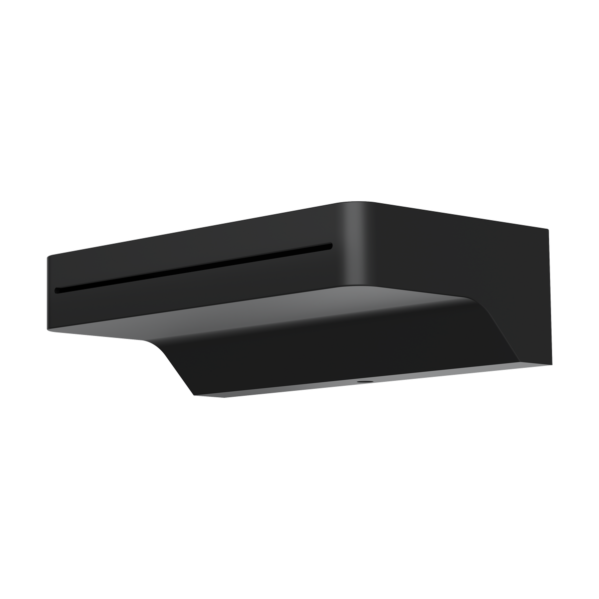 Linsol Hugo Waterfall Bath Spout 137mm Matte Black