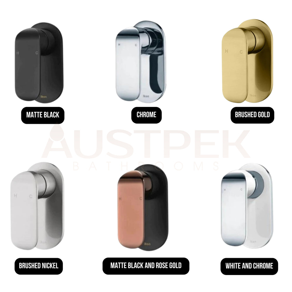IKON KARA WALL MIXER 133MM CHROME