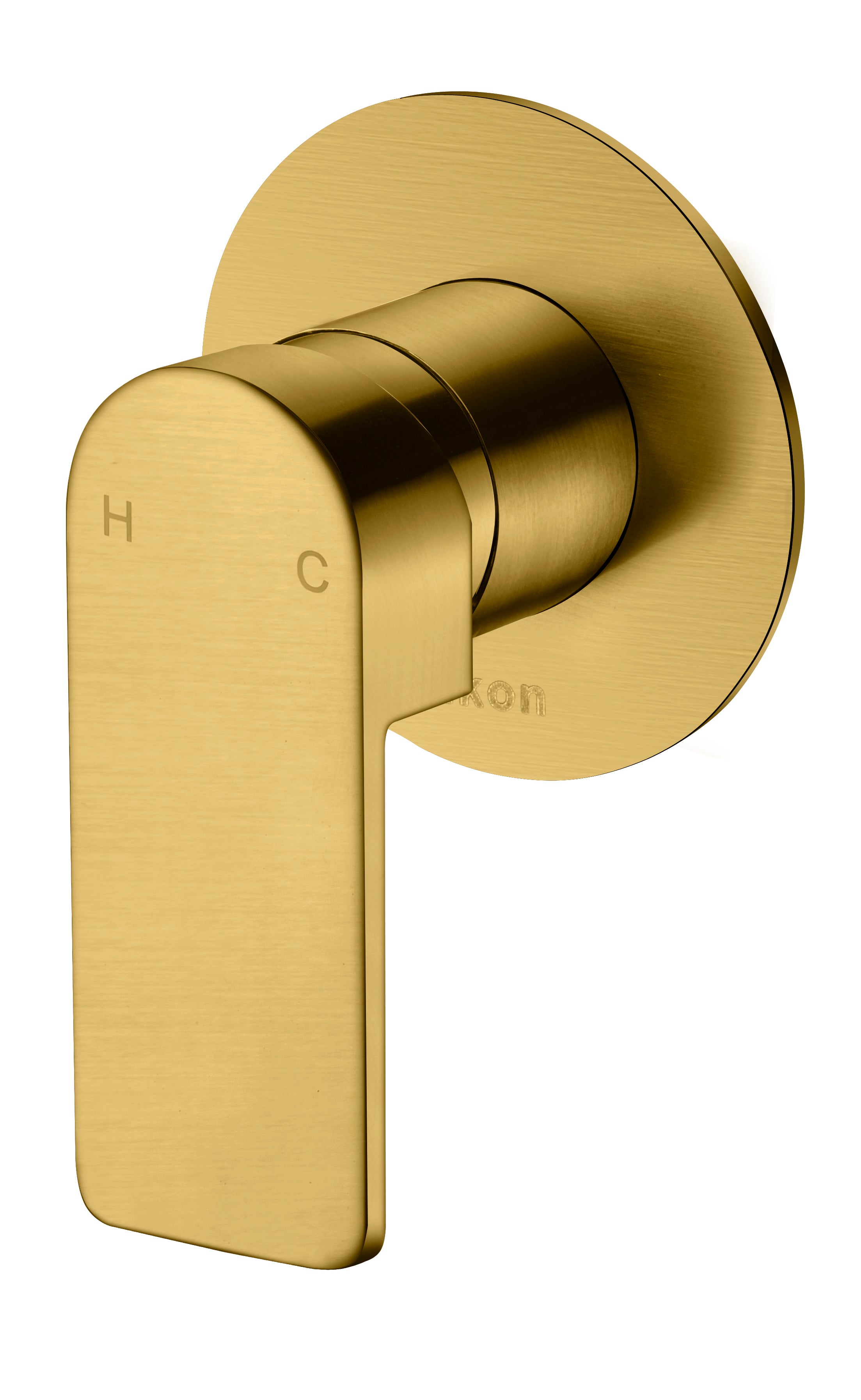 IKON FLORES WALL MIXER BRUSHED GOLD