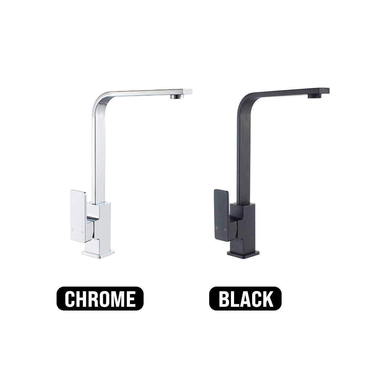 IKON CERAM LEAD FREE SINK MIXER 323MM CHROME