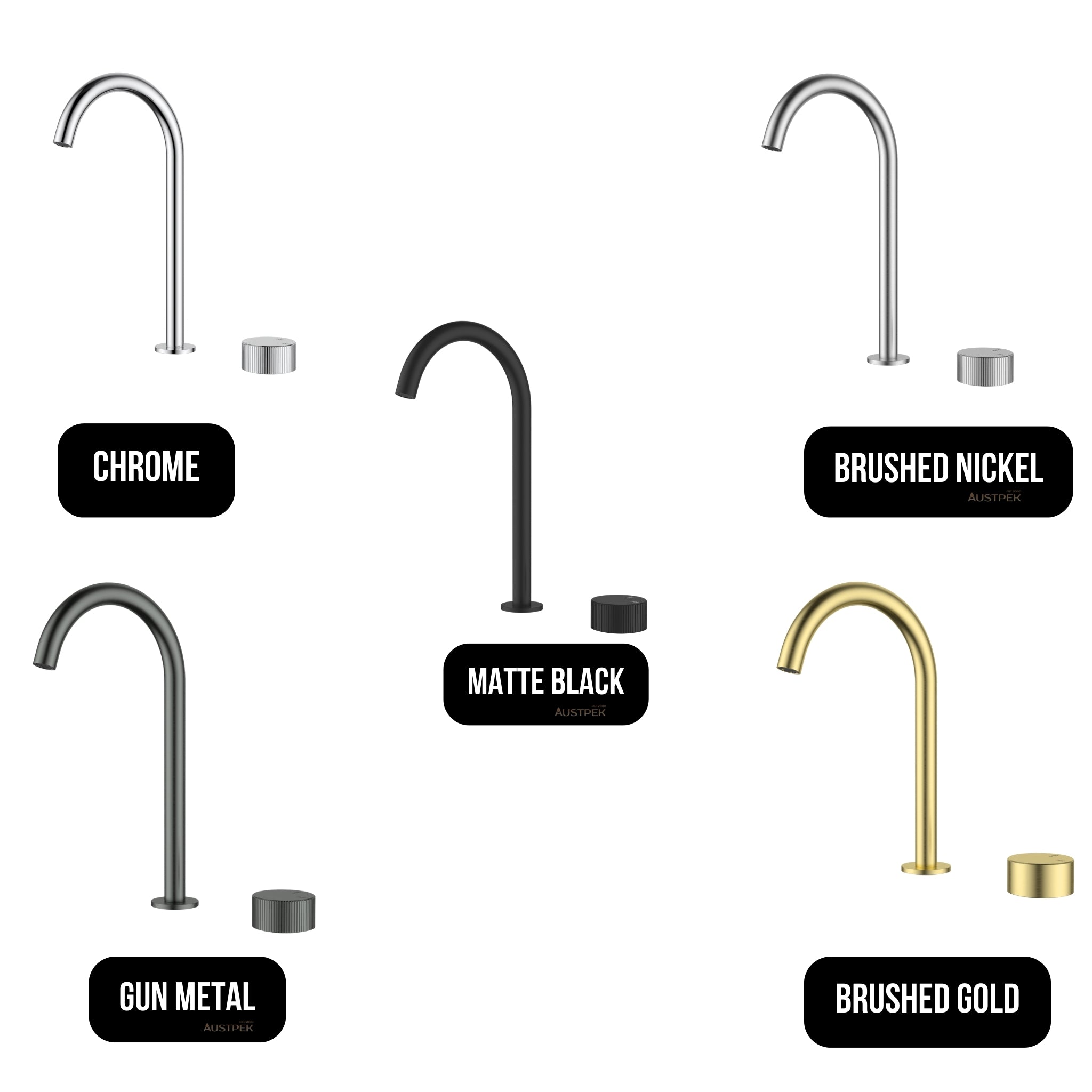 IKON SOKO HOB SINK MIXER 331MM CHROME
