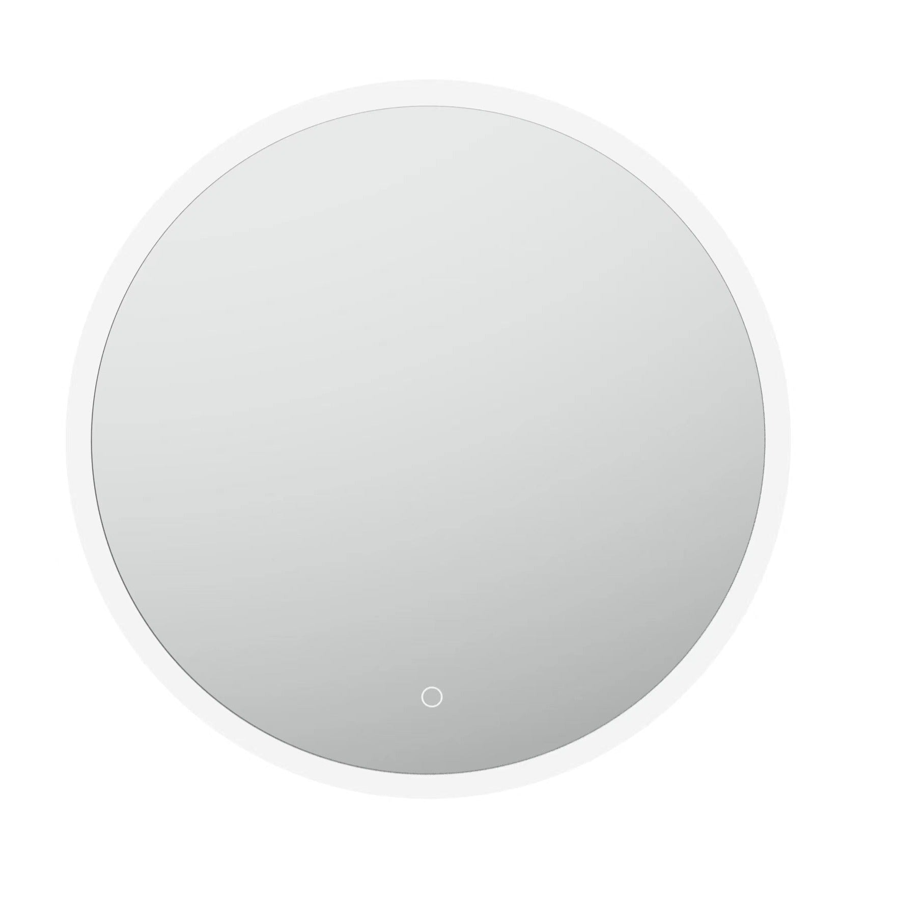 INFINITY HAMILTON FRAMELESS ROUND LED MIRROR TRIO COLOUR 600X600MM