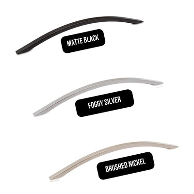 MODULR BOW HANDLE FOGGY SILVER (AVAILABLE IN 128MM, 160MM AND 192MM)