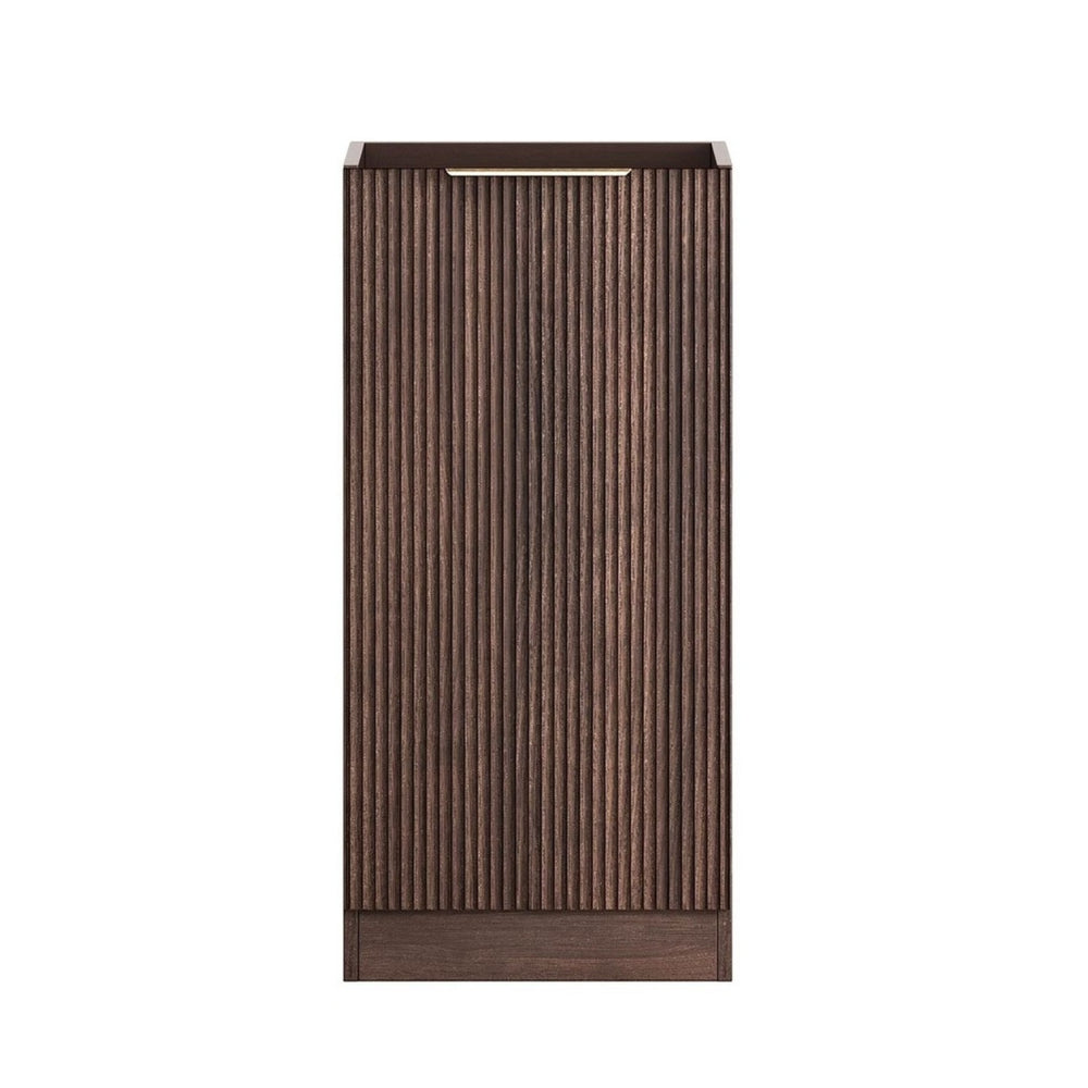 OTTI HAVANA SABLE WALNUT FLUTED 1715MM LAUNDRY AND WALL CABINET WITH STONE TOP & SINK (PACKAGE-A)