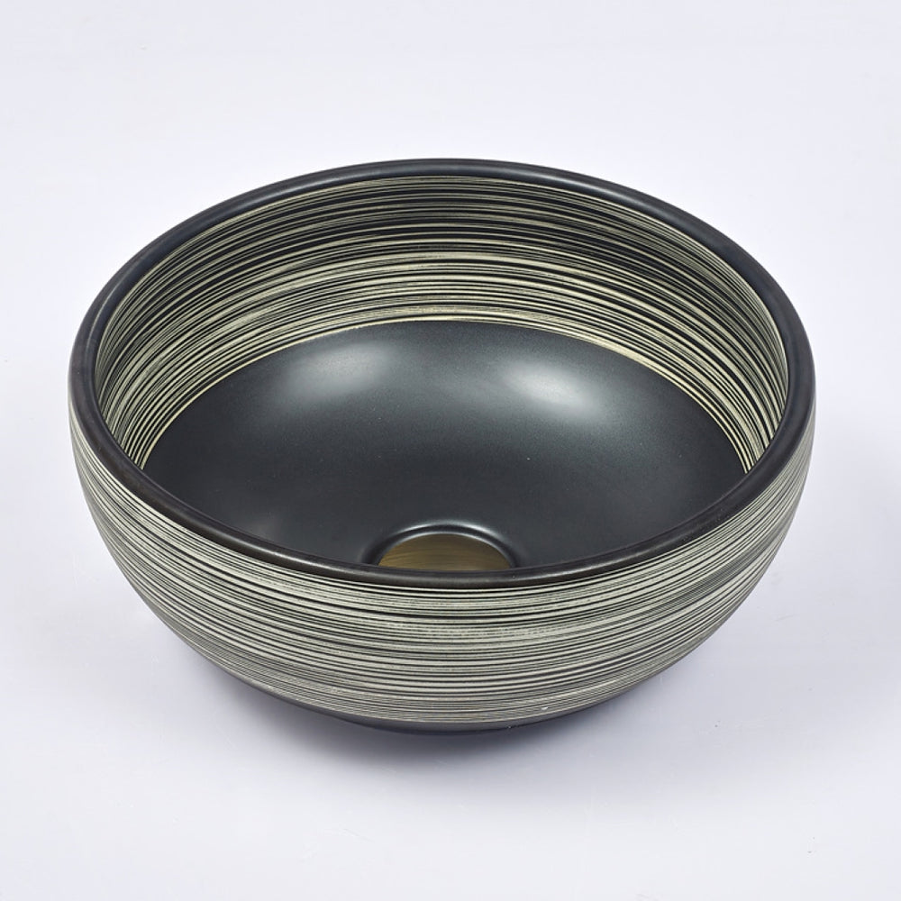INFINITY ABOVE COUNTER BASIN ROUND PORCELAIN 360MM